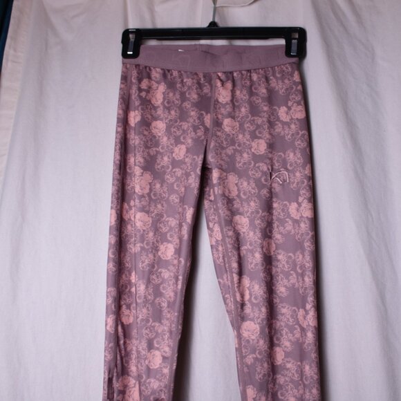 Kari Traa Pink Floral Base Layer Leggings XS - Picture 5 of 9